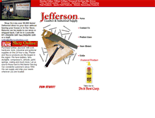 Tablet Screenshot of jeffersonlumber.com
